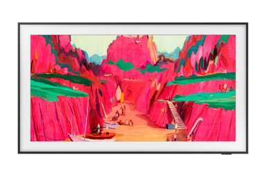 SAMSUNG TV The Frame QE75LS03FWU 75" 4K Ultra HD Smart TV, Wi-Fi, crni